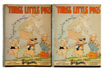 "THREE LITTLE PIGS" HARDCOVER WITH DUST JACKET.