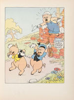 "THREE LITTLE PIGS" HARDCOVER WITH DUST JACKET.