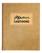 WWII "FITZPATRICK CARTOONS" SIGNED/NUMBERED HARDCOVER BOOK.