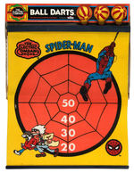 SPIDER-MAN TARGET SET & DART GAME.