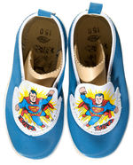 SUPERMAN BOXED JAPANESE SNEAKERS.