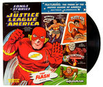 “SONGS AND STORIES ABOUT THE JUSTICE LEAGUE OF AMERICA” RECORD.