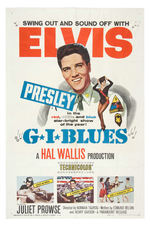 “ELVIS PRESLEY GI BLUES” ORIGINAL RELEASE MOVIE POSTER.