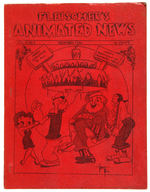 "FLEISCHER'S ANIMATED NEWS" 1935 IN HOUSE STUDIO PUBLICATION.