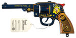 "DICK TRACY MODEL DETECTIVE REVOLVER" MARX PROTOTYPE CLICKER GUN.