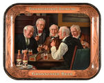 "GRANDFATHER'S DRINKING GROSSVATER BEER" SERVING TRAY.