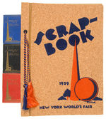 NYWF 1939 SCRAPBOOK/ADDRESS BOOK LOT.