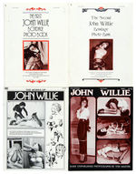 JOHN WILLIE/IRVING KLAW WOMEN IN BONDAGE GROUP OF EIGHT MAGAZINES.