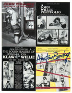 JOHN WILLIE/IRVING KLAW WOMEN IN BONDAGE GROUP OF EIGHT MAGAZINES.