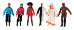 "STAR TREK" MEGO ACTION FIGURE LOT.