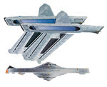 "STAR TREK U.S.S. ENTERPRISE MOBILE."