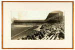 “FIRST COLORED WORLD SERIES/OPENING GAME OCT. 3, 1924” ORIGINAL PANORAMIC PHOTO FRAMED.