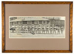 “’THE WHITE ELEPHANTS’ CHAMPIONS-1920-DENVER” PANORAMIC BLACK BASEBALL TEAM  PHOTO.