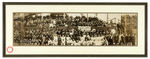FEDERAL LEAGUE PITTSBURGH REBELS 1915 OPENING GAME LARGE PANORAMA PHOTOGRAPH FRAMED.