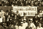 FEDERAL LEAGUE PITTSBURGH REBELS 1915 OPENING GAME LARGE PANORAMA PHOTOGRAPH FRAMED.