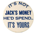 SCARCE NIXON 1960 WITH ANTI-JFK SLOGAN.