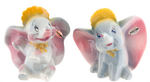 "DUMBO" CERAMIC FIGURINES.