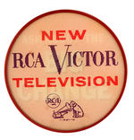 RCA VICTOR 1950's TV SALESMAN'S FLASHER BUTTON.