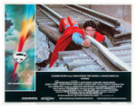 SUPERMAN THE MOVIE I, II, III LOBBY CARD SETS.