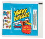 “WACKY PACKAGES 7TH SERIES” SET W/VARIANT STICKER & WRAPPER.