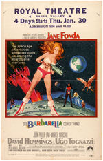 "BARBARELLA" ADVERTISING LOT.