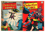 "DETECTIVE COMICS" COMIC BOOK LOT.