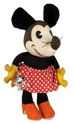 MINNIE MOUSE KNICKERBOCKER DOLL IN CHOICE CONDITION WITH TAG.