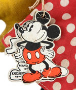 MINNIE MOUSE KNICKERBOCKER DOLL IN CHOICE CONDITION WITH TAG.