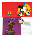 "OFFICIAL DISNEYANA CONVENTION/THE BAND CONCERT" EXTREMELY LIMITED EDITION BRONZE SCULTURE.