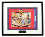 "OFFICIAL DISNEYANA CONVENTION/THE BAND CONCERT" RESIN STATUE/COMMEMORATIVE PASSPORT.