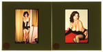 MAIL ORDER PIN-UP SLIDES WITH GLOVES & STOCKINGS THEMES.