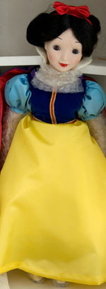 "DISNEY'S SNOW WHITE GOLDEN ANNIVERSARY COLLECTOR'S DOLL."