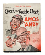 AMOS 'N' ANDY STORE SIGN & SHEET MUSIC.