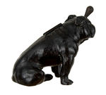 BULLDOG CAST METAL MATCH STRIKER.