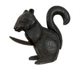 SMALL SQUIRREL CAST IRON NUTCRACKER.