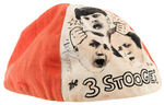 “THE 3 STOOGES”SIGNED BEANIE CAP.