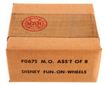 "MARX DISNEY FUN-ON-WHEELS" SEALED BOX.