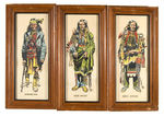 MAD ARTIST JACK DAVIS INDIAN PRINT TRIO.