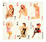 VARGAS DOUBLE PIN-UP CARD DECK IN ORIGINAL BOX.