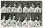 "NEW BRITAIN BASE BALL CLUB 1908" POSTCARD WITH FOUR CUBAN HALL OF FAME MEMBERS.