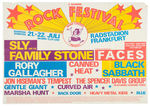 GERMAN SUMMER “ROCK FESTIVAL” POSTER.