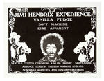 “JIMI HENDRIX EXPERIENCE” HANDBILL.