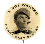 "HARRY CLAY BLANEY" ACTOR AND LATER NYC THEATER PRODUCER FROM HAKE COLLECTION & CPB.