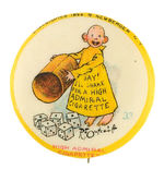 YELLOW KID NO. 33 ADVERTISING HIGH ADMIRAL CIGARETTE AND SHOWING DICE.