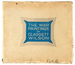 “THE WAR PAINTINGS OF CLAGGETT WILSON” HARDCOVER BOOK.