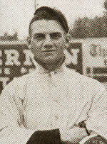 PRE-ROOKIE & HOF MEMBER MAX CAREY SOUTH BEND 1910 BASEBALL CHAMPIONS POSTCARD.