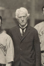 HARTFORD 1916 BASEBALL TEAM PHOTO WITH HOF MEMBER KENESAW MOUNTAIN LANDIS.