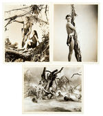 "TARZAN ESCAPES" PUBLICITY STILL TRIO.