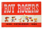 "ROY ROGERS 1959-1960 CATALOGUE."