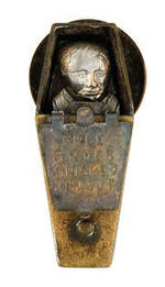 PRO-McKINLEY COFFIN LAPEL STUD OF BRYAN.